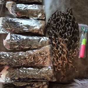 Ombre Boho Faux Locs